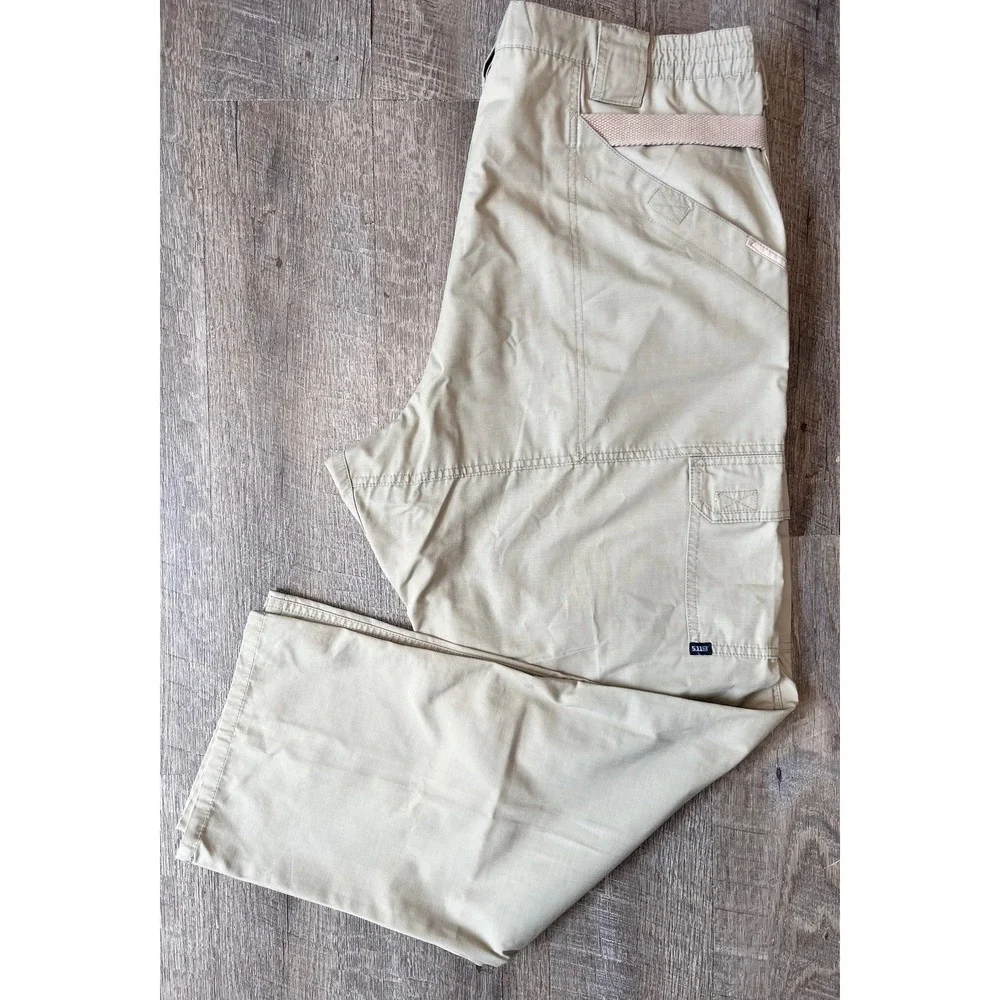 5.11 Tactical Series Utility‎ Cargo Pants in Tan Ripstop size 40/34 Men's
